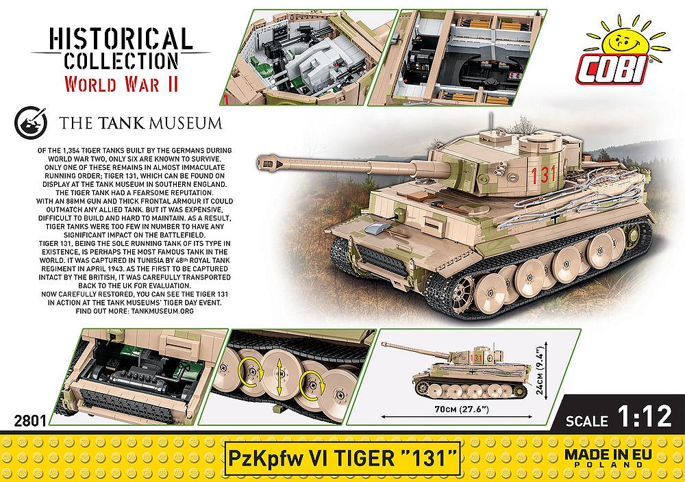 Tiger 131 w skali 1:12 - zdjęcie w treści artykułu
