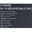Citroen DS 19 Décapotable 1962 - Executive Edition - fot. 10
