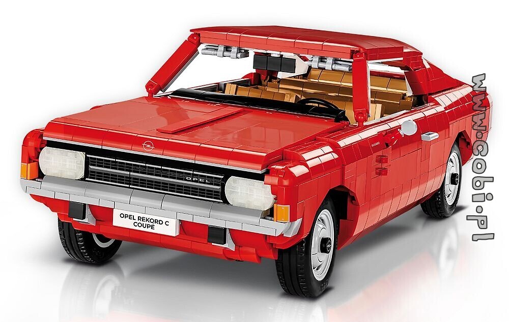 Klasyki motoryzacji z COBI. Opel Rekord C - rewolucja designu w miniaturze