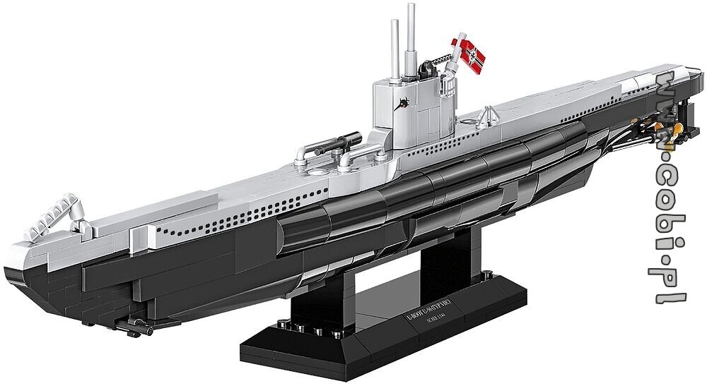 Historia z COBI. Okręt podwodny U-Boot U-96 – postrach Atlantyku