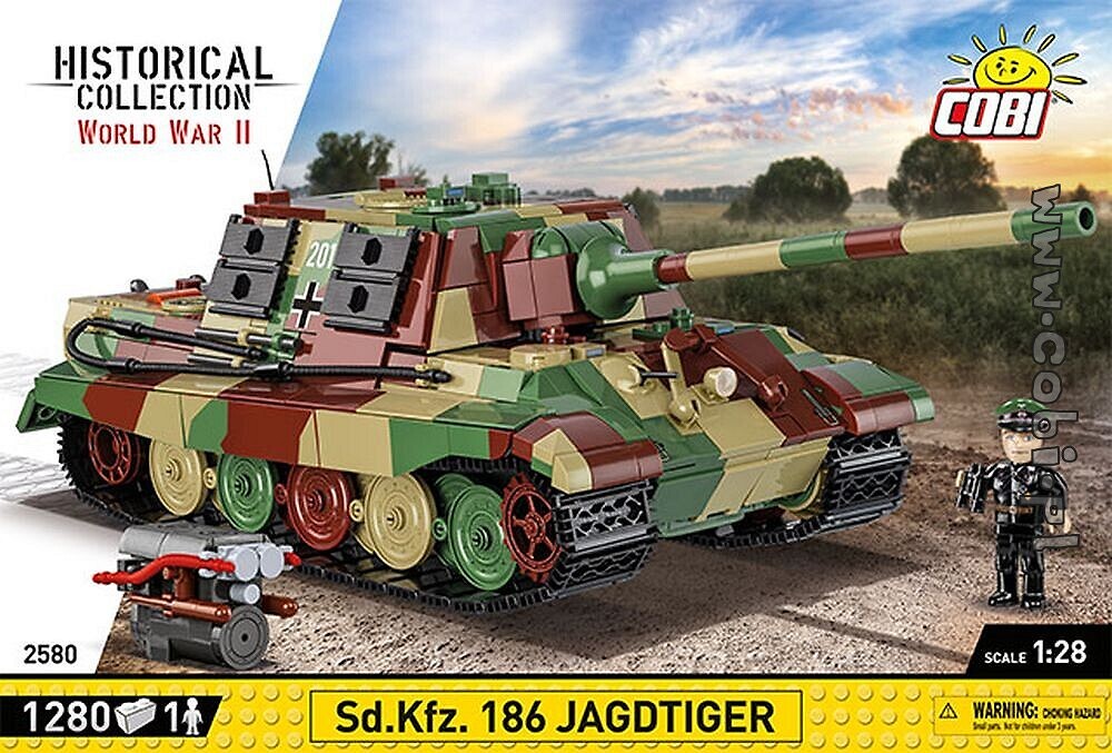 Historia z Cobi. Czołg Jagdtiger – niemiecki niszczyciel czołgów z okresu II wojny światowej - zdjęcie w treści artykułu