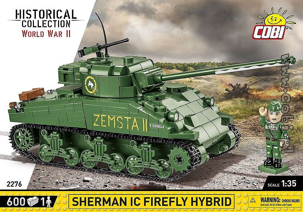 Historia z COBI. M4 Sherman – amerykański pogromca II wojny światowej - zdjęcie w treści artykułu