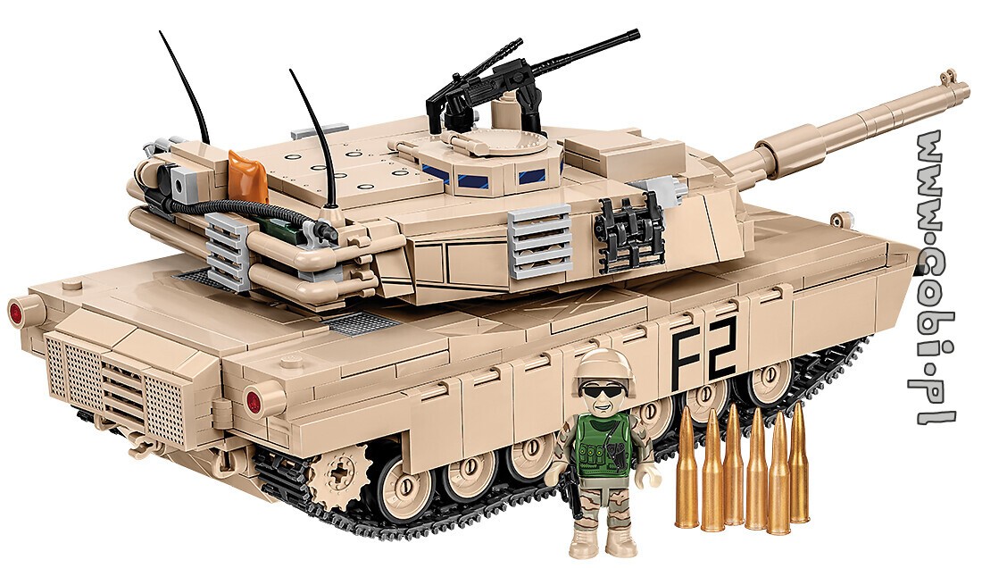 Historia z COBI. Czołg Abrams – kręgosłup amerykańskich sił pancernych