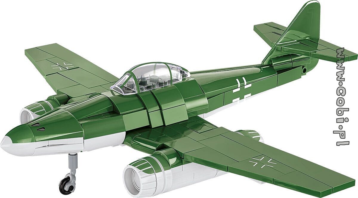 Historia z Cobi. Samolot Messerschmitt Me262 – pierwszy użyty bojowo samolot myśliwski o napędzie odrzutowym