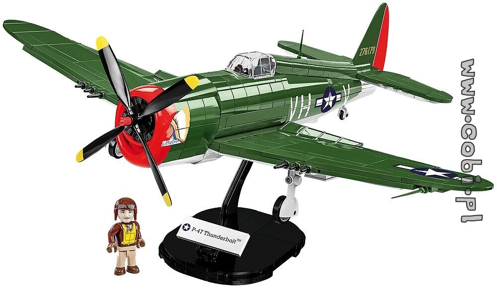 Historia z COBI. Samolot P-47 Thunderbolt – prekursor dzisiejszych wielozadaniowych myśliwców