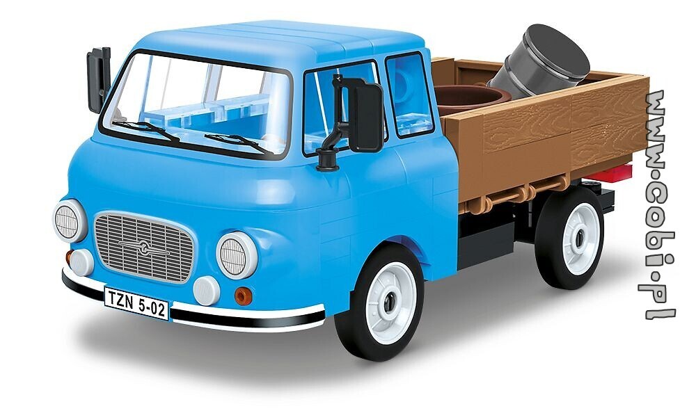 Klasyki motoryzacji z COBI. Barkas B1000 – rewolucja na kołach z czasów NRD