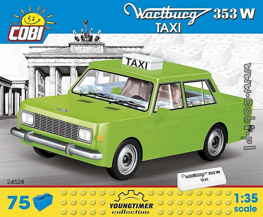 Klasyki motoryzacji z COBI. Wartburg 353, czyli jak niemiecki klasyk zdobył serca miłośników motoryzacji - zdjęcie w treści artykułu