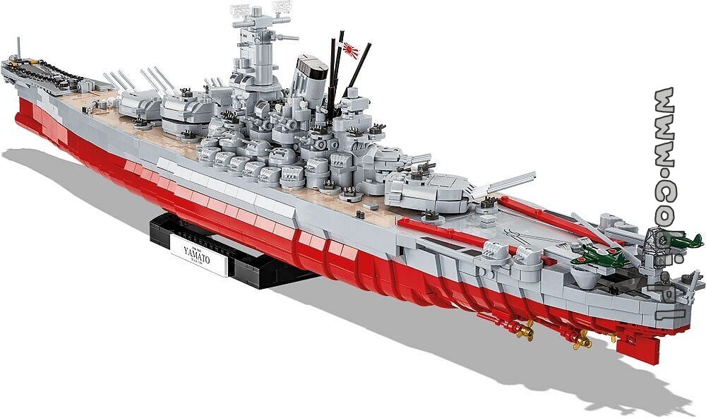 Historia z COBI. Pancernik Yamato, czyli morski kamikaze WW2!
