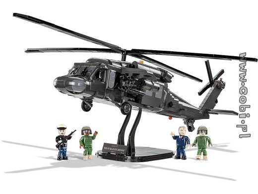 Historia z COBI. Helikopter Sikorsky UH-60 Black Hawk i nie ma mocnych!