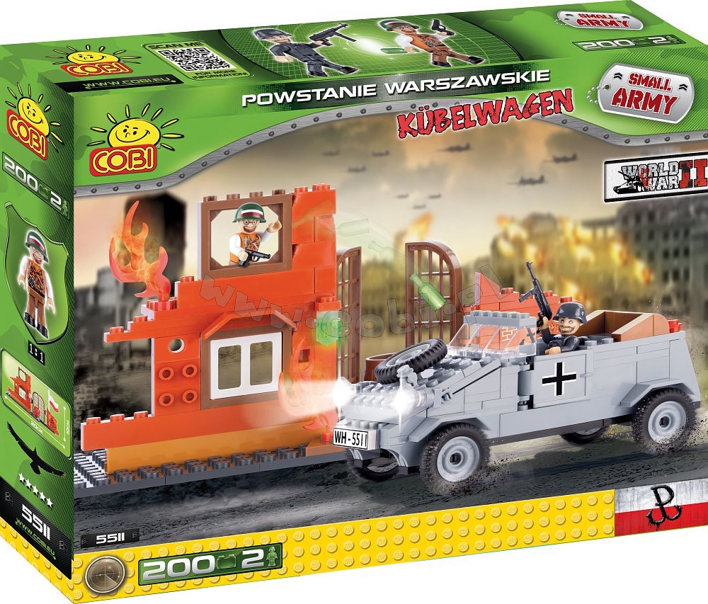 Kübelwagen - Powstanie Warszawskie