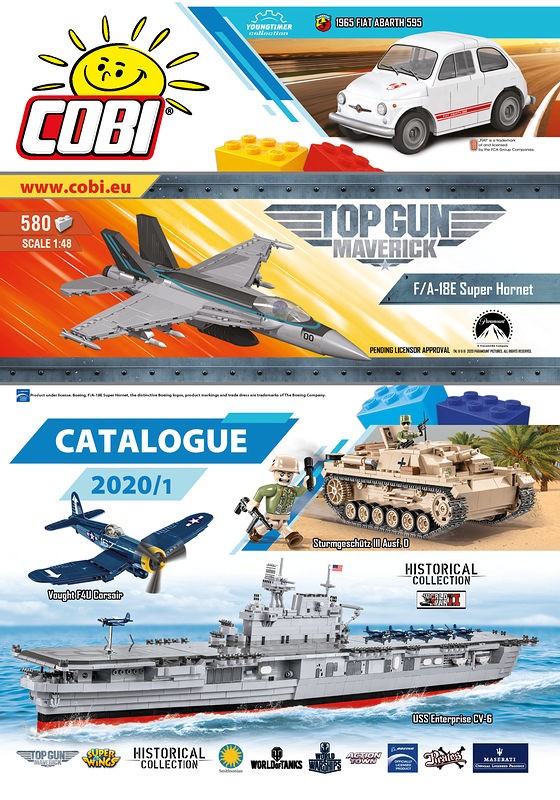 Katalog klocków Cobi 2020/1