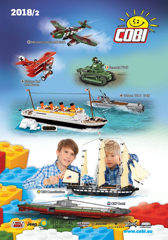 Katalog klocków Cobi 2018/2 - zdjęcie w treści artykułu
