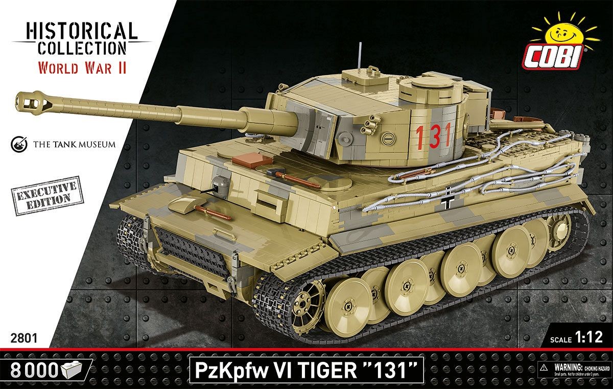 Panzerkampfwagen VI Tiger "131" - Executive Edition w skali 1:12