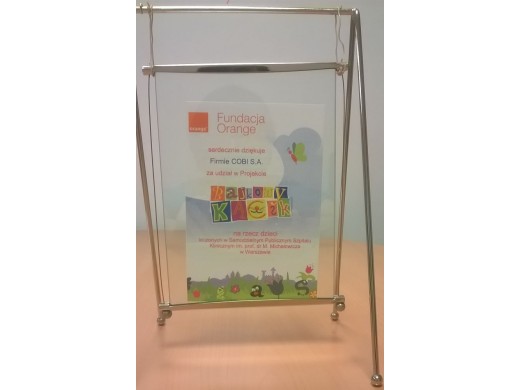 Podziękowanie od Fundacji Orange - Bajkowy Kącik
