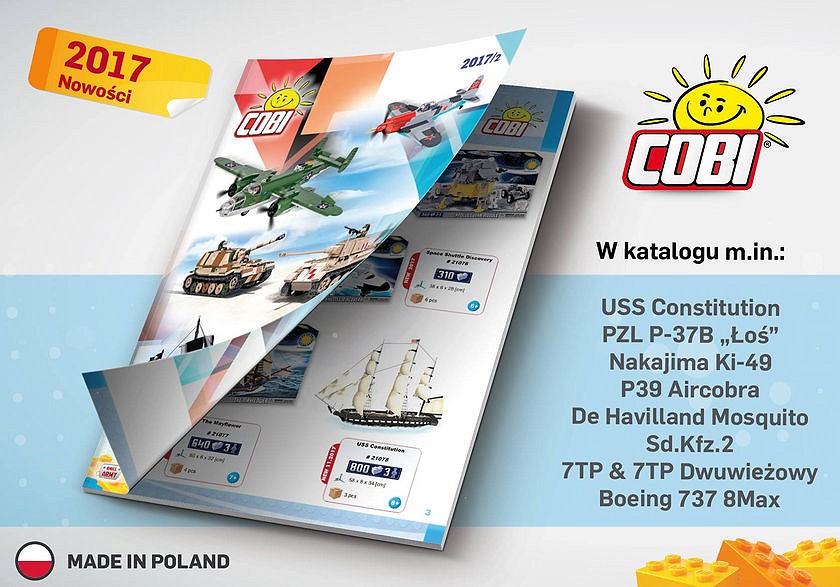 Nowy katalog klocków Cobi - zdjęcie w treści artykułu