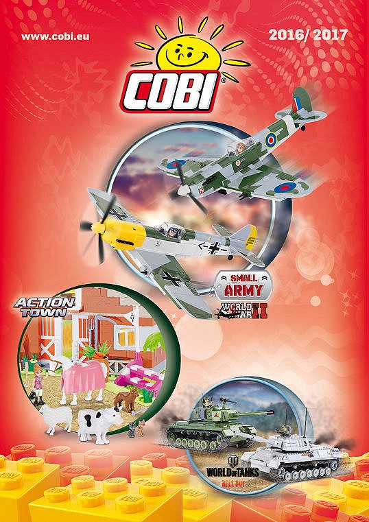 Najnowszy katalog klocków Cobi 2016 - zdjęcie w treści artykułu