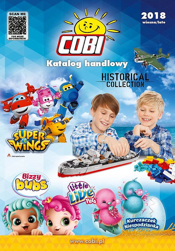 Katalog handlowy Cobi wiosna/lato 2018 - zdjęcie w treści artykułu