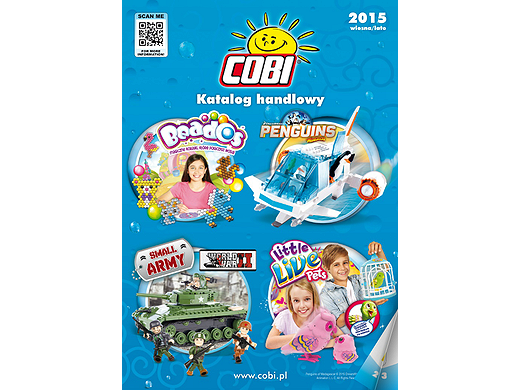 Katalog handlowy Cobi wiosna/lato 2015
