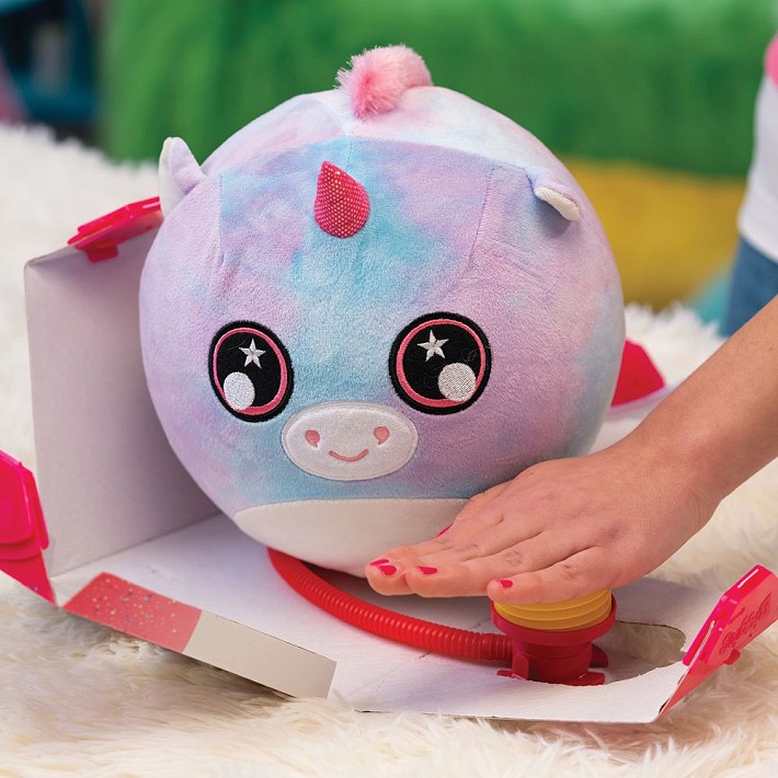 Little Biggies Pluszowe mini zwierzątka - Jednorożec biały - uszkodzone opakowanie - fot. 7