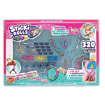 Sticki Rolls Mega zestaw Biżuteria - uszkodzone opakowanie
