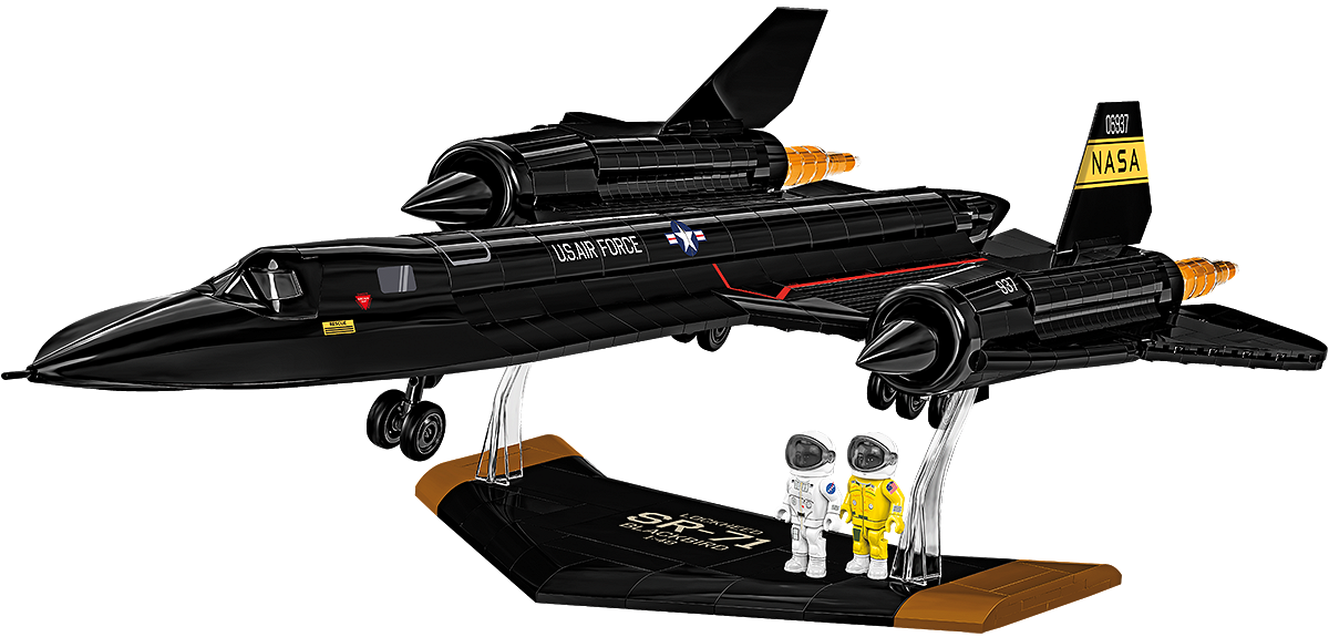 Rekordy z COBI: Lockheed SR-71 Blackbird - najszybszy samolot świata